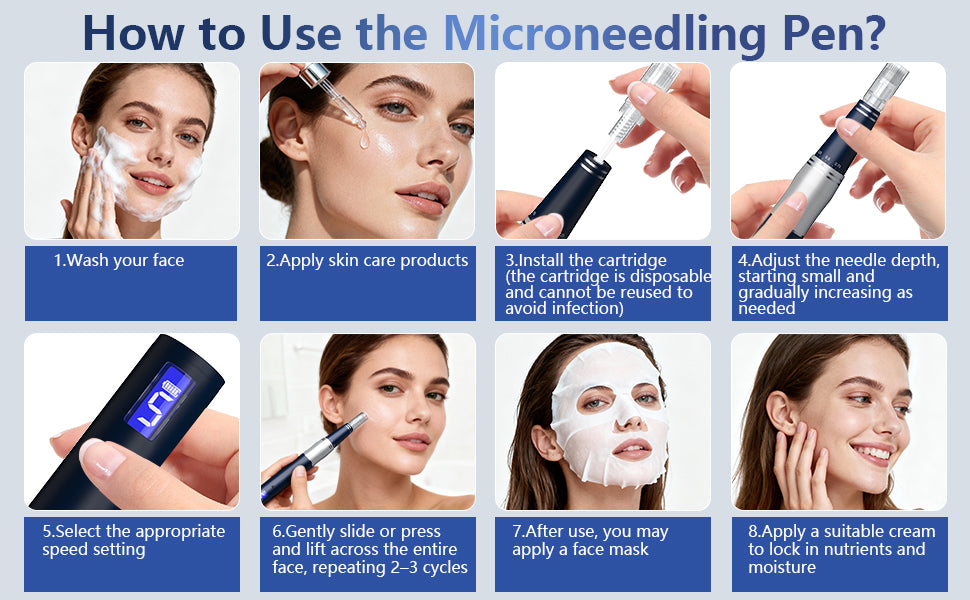 LCD Microneedling Pen